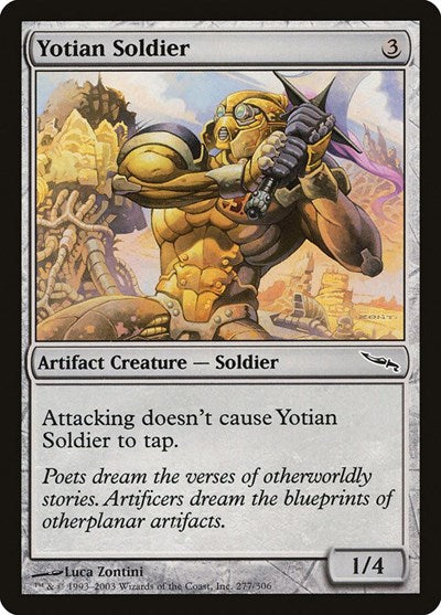 Yotian Soldier [Mirrodin] | Exor Games Dartmouth