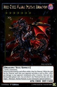 Red-Eyes Flare Metal Dragon [PGL3-EN078] Gold Rare | Exor Games Dartmouth