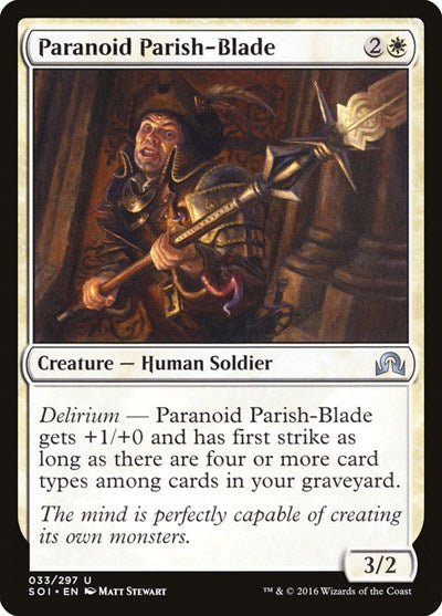 Paranoid Parish-Blade [Shadows over Innistrad] | Exor Games Dartmouth