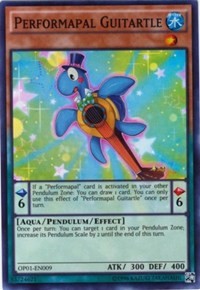 Performapal Guitartle [OP01-EN009] Super Rare | Exor Games Dartmouth