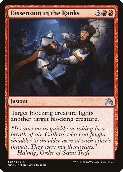 Dissension in the Ranks [Shadows over Innistrad] | Exor Games Dartmouth