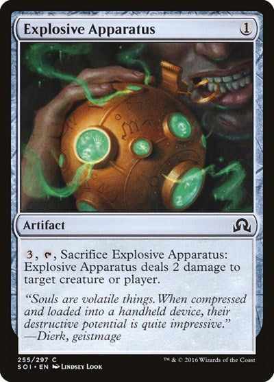 Explosive Apparatus [Shadows over Innistrad] | Exor Games Dartmouth