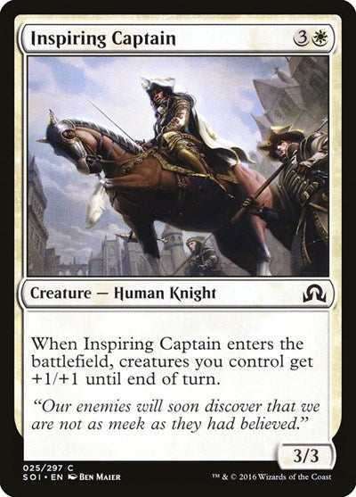 Inspiring Captain [Shadows over Innistrad] | Exor Games Dartmouth