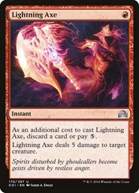 Lightning Axe [Shadows over Innistrad] | Exor Games Dartmouth