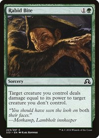 Rabid Bite [Shadows over Innistrad] | Exor Games Dartmouth
