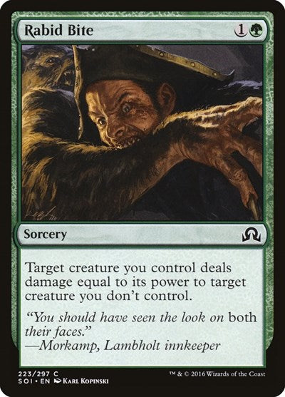 Rabid Bite [Shadows over Innistrad] | Exor Games Dartmouth