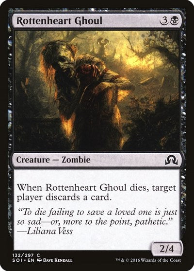 Rottenheart Ghoul [Shadows over Innistrad] | Exor Games Dartmouth