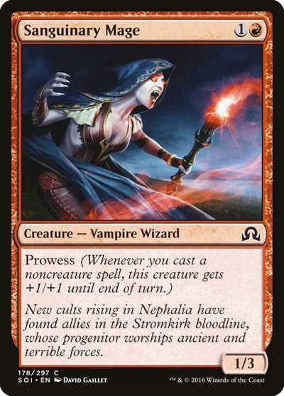 Sanguinary Mage [Shadows over Innistrad] | Exor Games Dartmouth