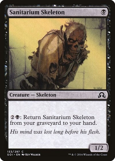 Sanitarium Skeleton [Shadows over Innistrad] | Exor Games Dartmouth