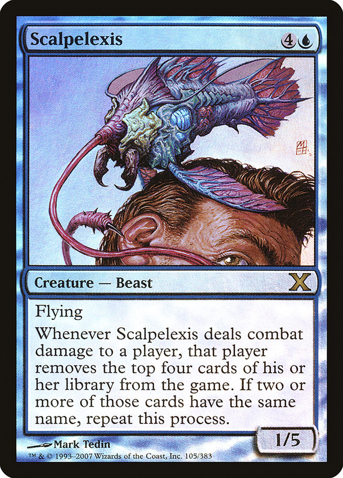 Scalpelexis (Premium Foil) [Tenth Edition] | Exor Games Dartmouth