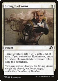 Strength of Arms [Shadows over Innistrad] | Exor Games Dartmouth