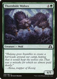 Thornhide Wolves [Shadows over Innistrad] | Exor Games Dartmouth