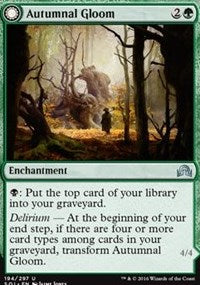 Autumnal Gloom // Ancient of the Equinox [Shadows over Innistrad] | Exor Games Dartmouth