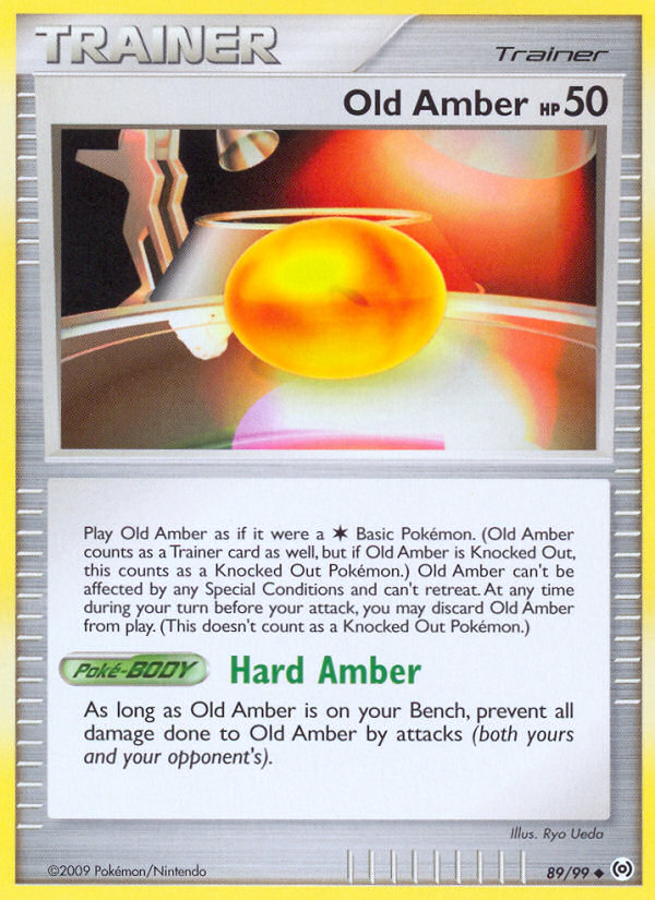 Old Amber (89/99) [Platinum: Arceus] | Exor Games Dartmouth