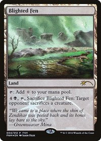 Blighted Fen [Friday Night Magic 2016] | Exor Games Dartmouth