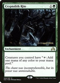 Cryptolith Rite [Shadows over Innistrad Promos] | Exor Games Dartmouth