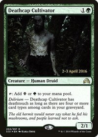 Deathcap Cultivator [Shadows over Innistrad Promos] | Exor Games Dartmouth