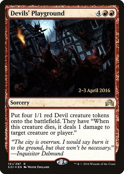 Devils' Playground [Shadows over Innistrad Promos] | Exor Games Dartmouth