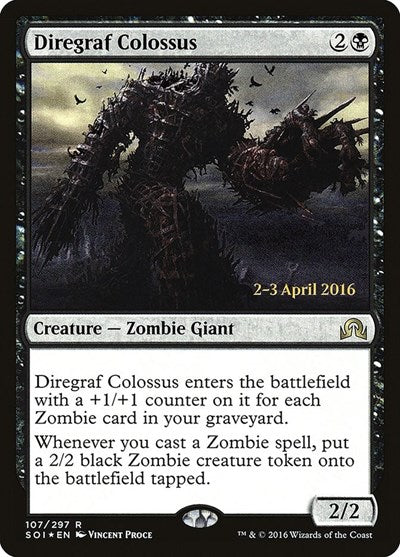 Diregraf Colossus [Shadows over Innistrad Promos] | Exor Games Dartmouth