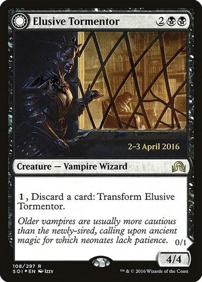 Elusive Tormentor // Insidious Mist [Shadows over Innistrad Promos] | Exor Games Dartmouth