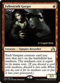 Falkenrath Gorger [Shadows over Innistrad Promos] | Exor Games Dartmouth