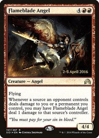 Flameblade Angel [Shadows over Innistrad Promos] | Exor Games Dartmouth