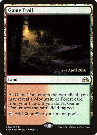 Game Trail [Shadows over Innistrad Promos] | Exor Games Dartmouth