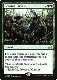 Second Harvest [Shadows over Innistrad Promos] | Exor Games Dartmouth