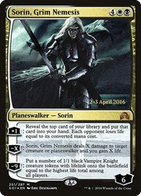 Sorin, Grim Nemesis [Shadows over Innistrad Promos] | Exor Games Dartmouth