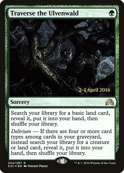 Traverse the Ulvenwald [Shadows over Innistrad Promos] | Exor Games Dartmouth