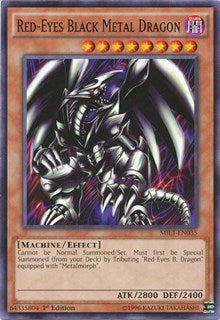 Red-Eyes Black Metal Dragon [MIL1-EN035] Common | Exor Games Dartmouth