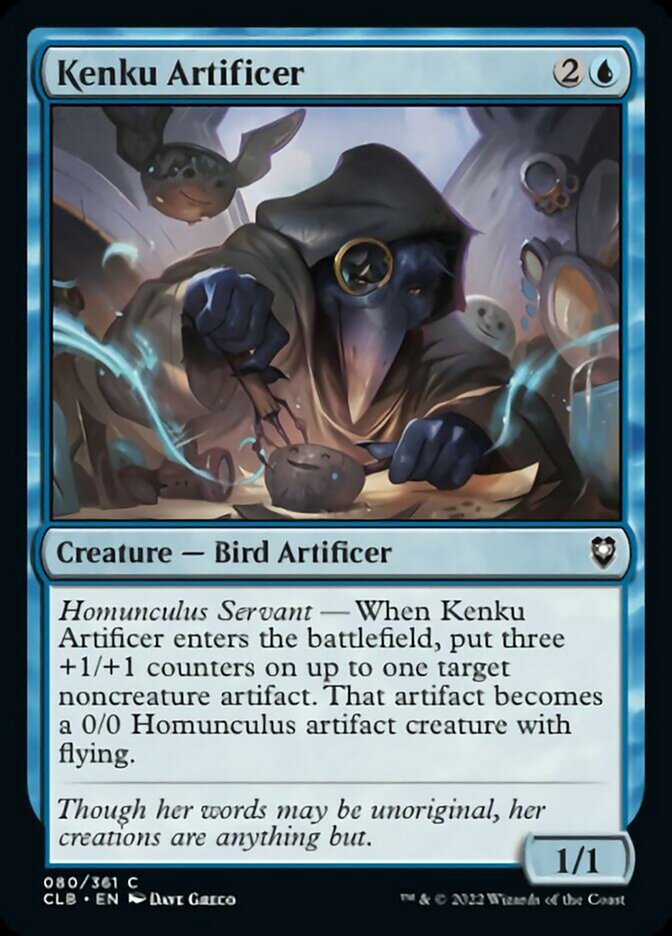 Kenku Artificer [Commander Legends: Battle for Baldur's Gate] | Exor Games Dartmouth