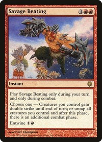 Savage Beating [Darksteel] | Exor Games Dartmouth
