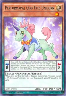 Performapal Odd-Eyes Unicorn [SHVI-EN004] Rare | Exor Games Dartmouth