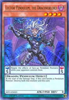 Lector Pendulum, the Dracoverlord [SHVI-EN023] Ultra Rare | Exor Games Dartmouth