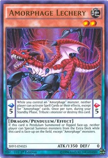 Amorphage Lechery [SHVI-EN025] Ultra Rare | Exor Games Dartmouth