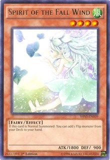 Spirit of the Fall Wind [SHVI-EN039] Rare | Exor Games Dartmouth