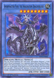 Amorphactor Pain, the Imagination Dracoverlord [SHVI-EN044] Super Rare | Exor Games Dartmouth