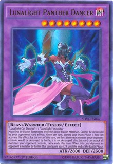 Lunalight Panther Dancer [SHVI-EN047] Ultra Rare | Exor Games Dartmouth