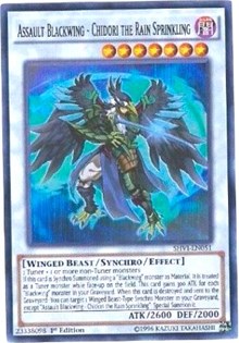 Assault Blackwing - Chidori the Rain Sprinkling [SHVI-EN051] Super Rare | Exor Games Dartmouth