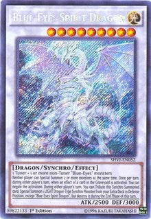 Blue-Eyes Spirit Dragon [SHVI-EN052] Secret Rare | Exor Games Dartmouth