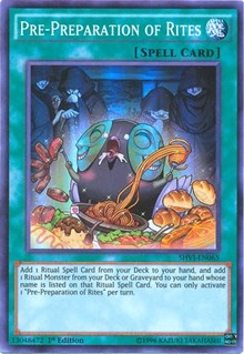 Pre-Preparation of Rites [SHVI-EN065] Super Rare | Exor Games Dartmouth