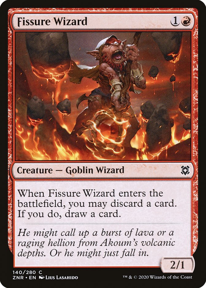 Fissure Wizard [Zendikar Rising] | Exor Games Dartmouth