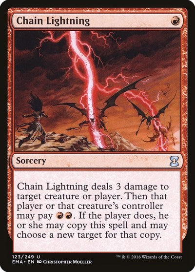 Chain Lightning [Eternal Masters] | Exor Games Dartmouth