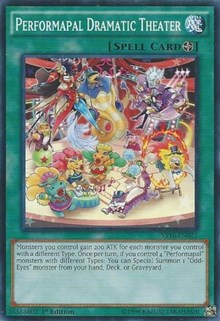 Performapal Dramatic Theater [YS16-EN021] Common | Exor Games Dartmouth