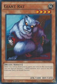 Giant Rat [YS16-EN020] Common | Exor Games Dartmouth