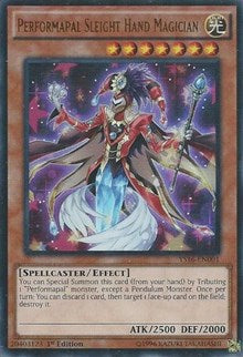 Performapal Sleight Hand Magician [YS16-EN001] Ultra Rare | Exor Games Dartmouth