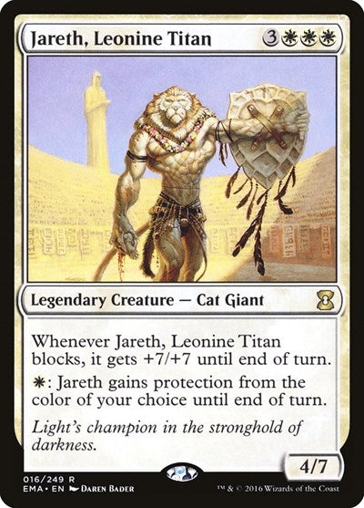 Jareth, Leonine Titan [Eternal Masters] | Exor Games Dartmouth