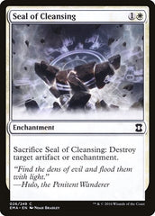 Seal of Cleansing [Eternal Masters] | Exor Games Dartmouth