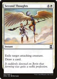 Second Thoughts [Eternal Masters] | Exor Games Dartmouth